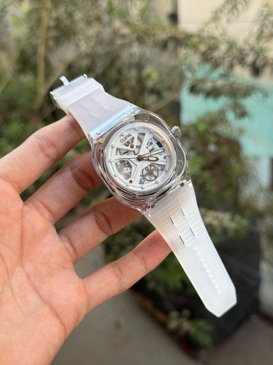 GUIPIN GP-50 Transparent Watch with Silicone Strap