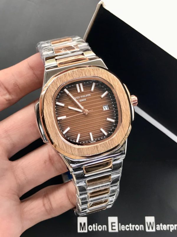Patek Philippe Geneve Nautilus Series Wrist Watch For Men