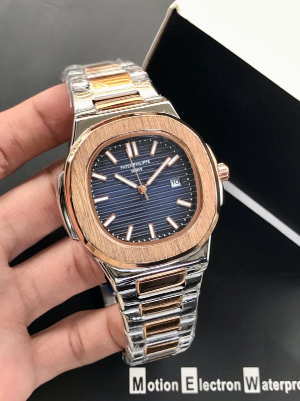 Patek Philippe Geneve Nautilus Series Wrist Watch For Men - Image 3