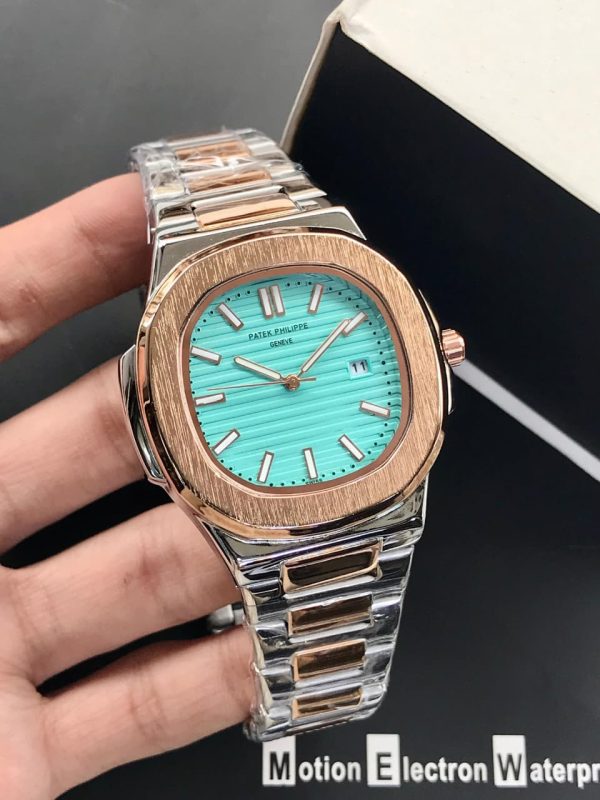 Patek Philippe Geneve Nautilus Series Wrist Watch For Men - Image 4