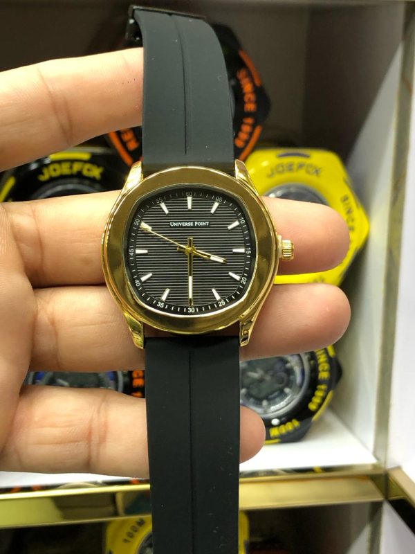 Universe Point Nautilus Silicone Strap & Magnetic Lock Watch for Men - Image 2