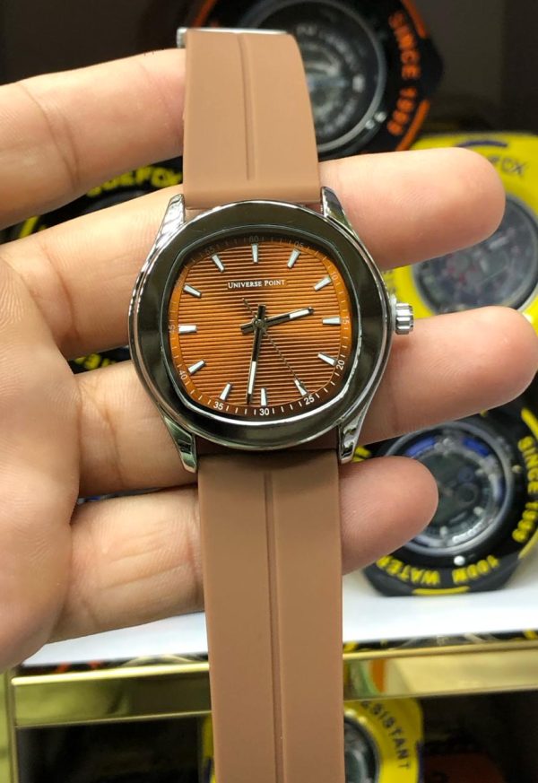 Universe Point Nautilus Silicone Strap & Magnetic Lock Watch for Men - Image 3