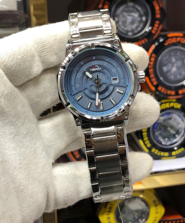 Men's Herve Stainless Steel Watch - Image 4