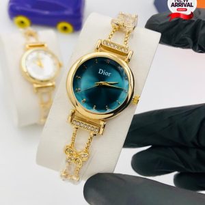 Dior Butterfly Diamond Chain Watch
